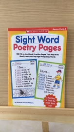Site Word Poetry Pages